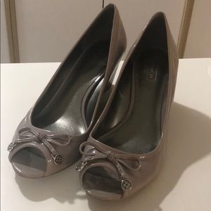 Coach shoes lightly used